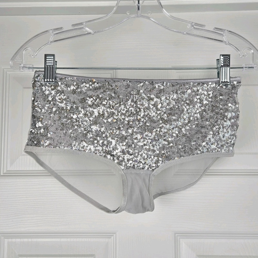 Victoria's Secret DREAM ANGELS Sequin Sexy Shortie Boyshort‎ Bling Panty Size S